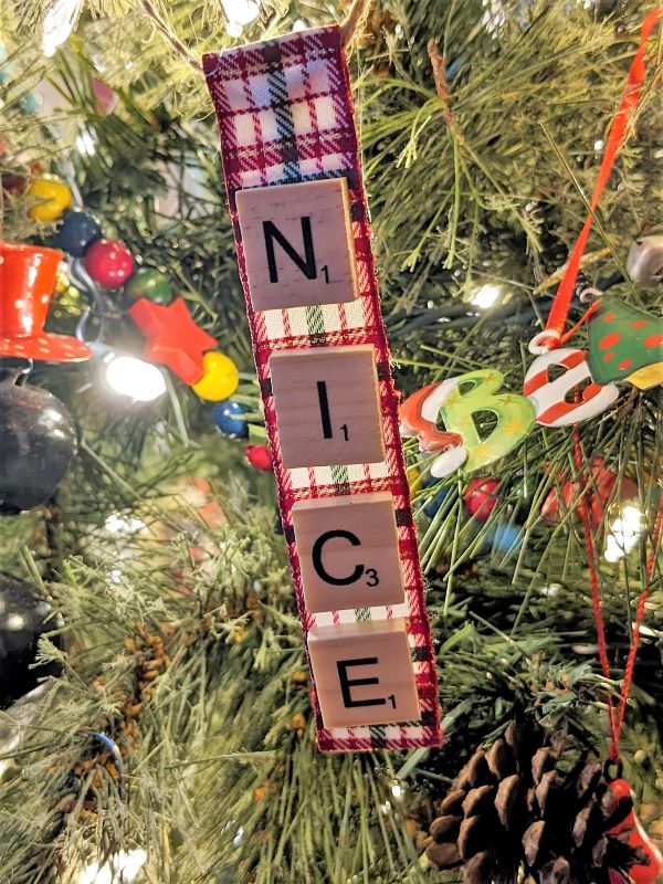 product scrabble ornament nice